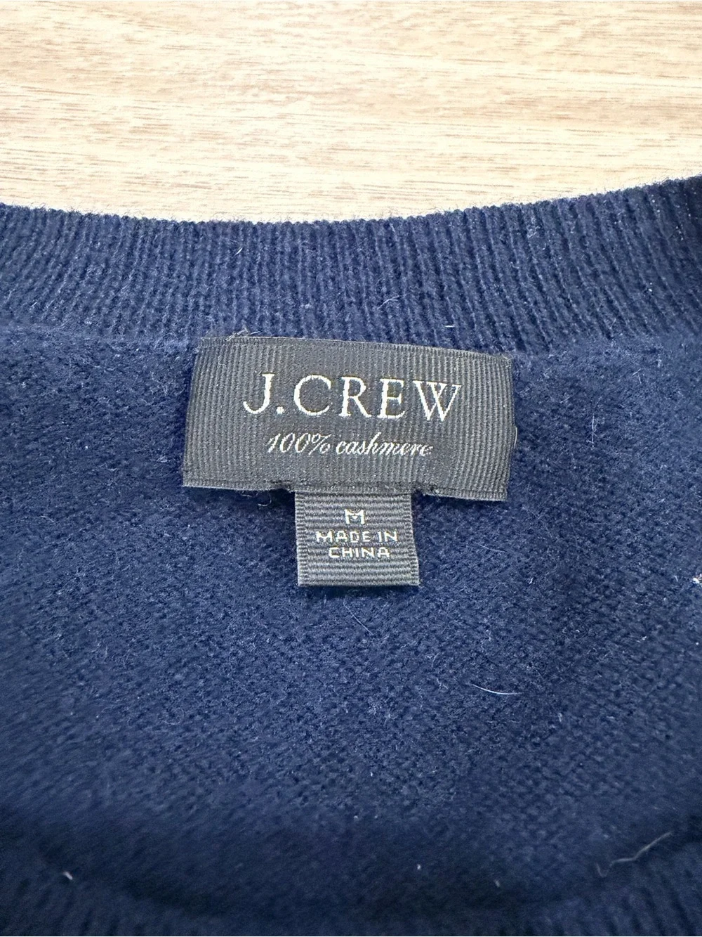 J. Crew | Everyday cashmere crewneck sweater navy size M